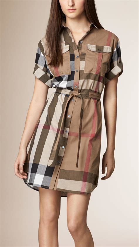 burberry shirtdress